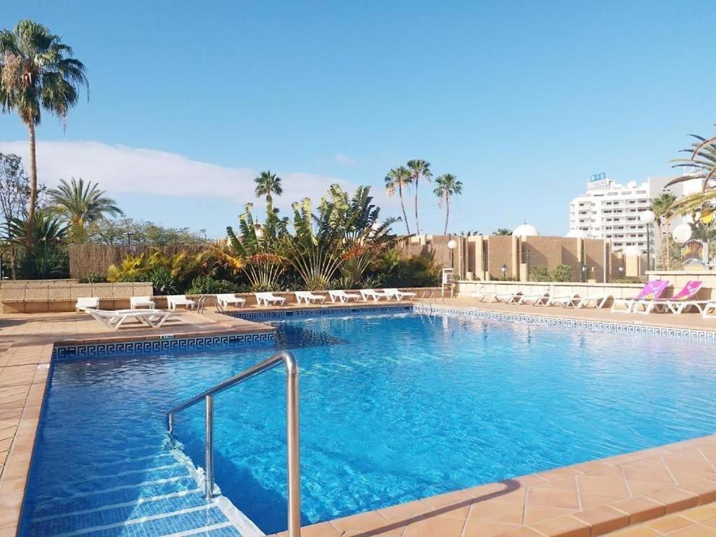 Luxury Suite Borinquen With Parking And Swimming Pool Playa de las Américas Exterior foto